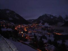Chalet Le Belvedere - View (2) at night